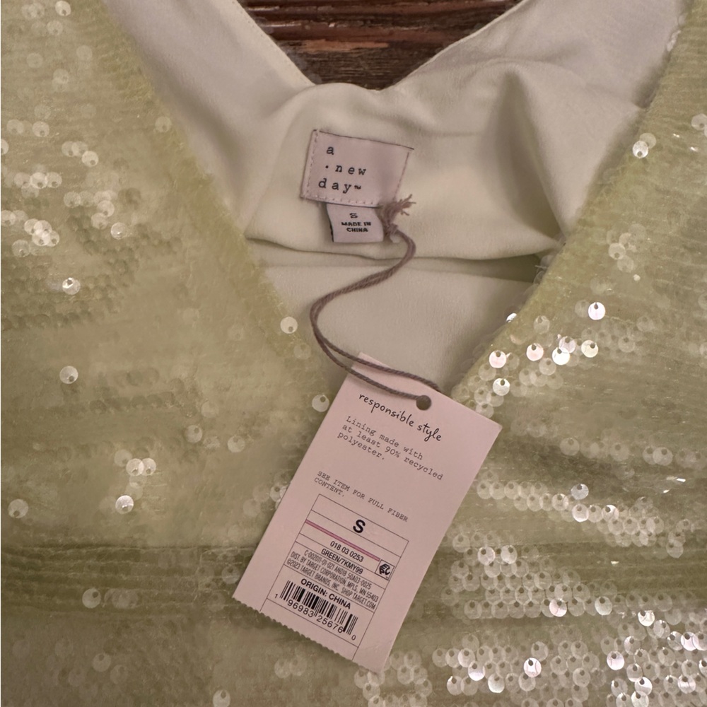 Lime green sequin dress
-NWT - Picture 3 of 3